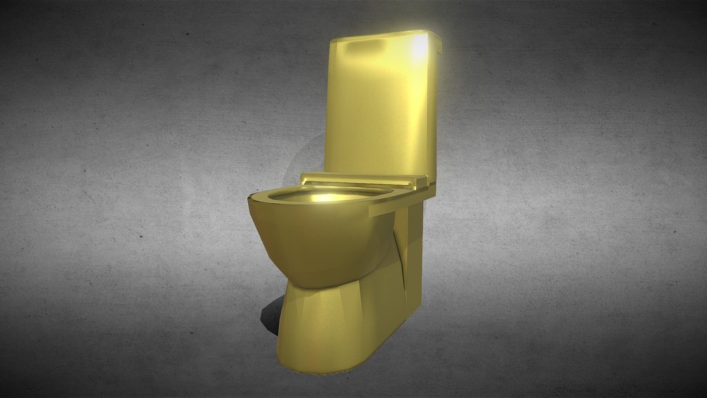 Toilet Golden