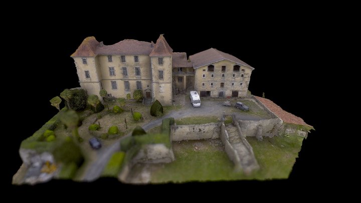 Château de Garroa - Pays Basque 3D Model