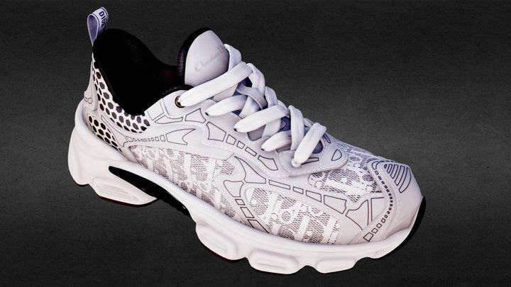 Sneaker Vibe – Kostenloses 3D-Modell STL