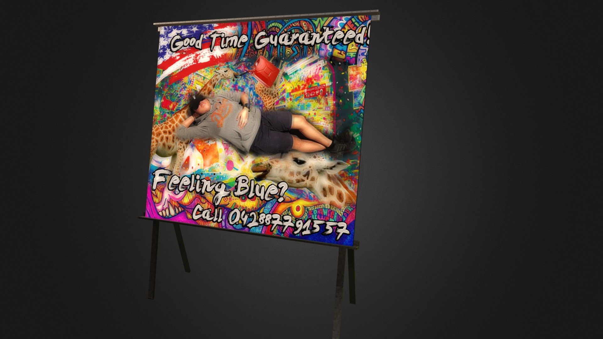 Standing Poster