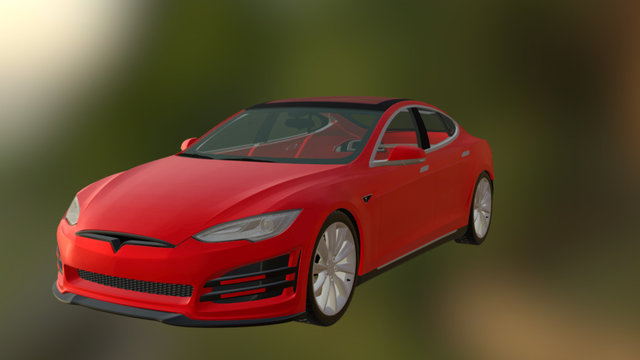 Tuning Tesla model s 3D Model
