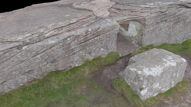 The Dwarfie Stane, Orkney 3D Model