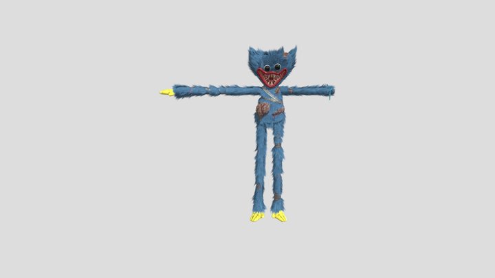 PP4: Huggy 3D Model