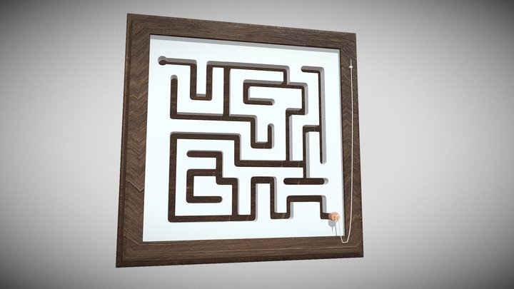Maze 3D Model