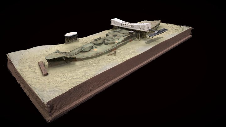 USS Arizona Visitor Center Model 3D Model