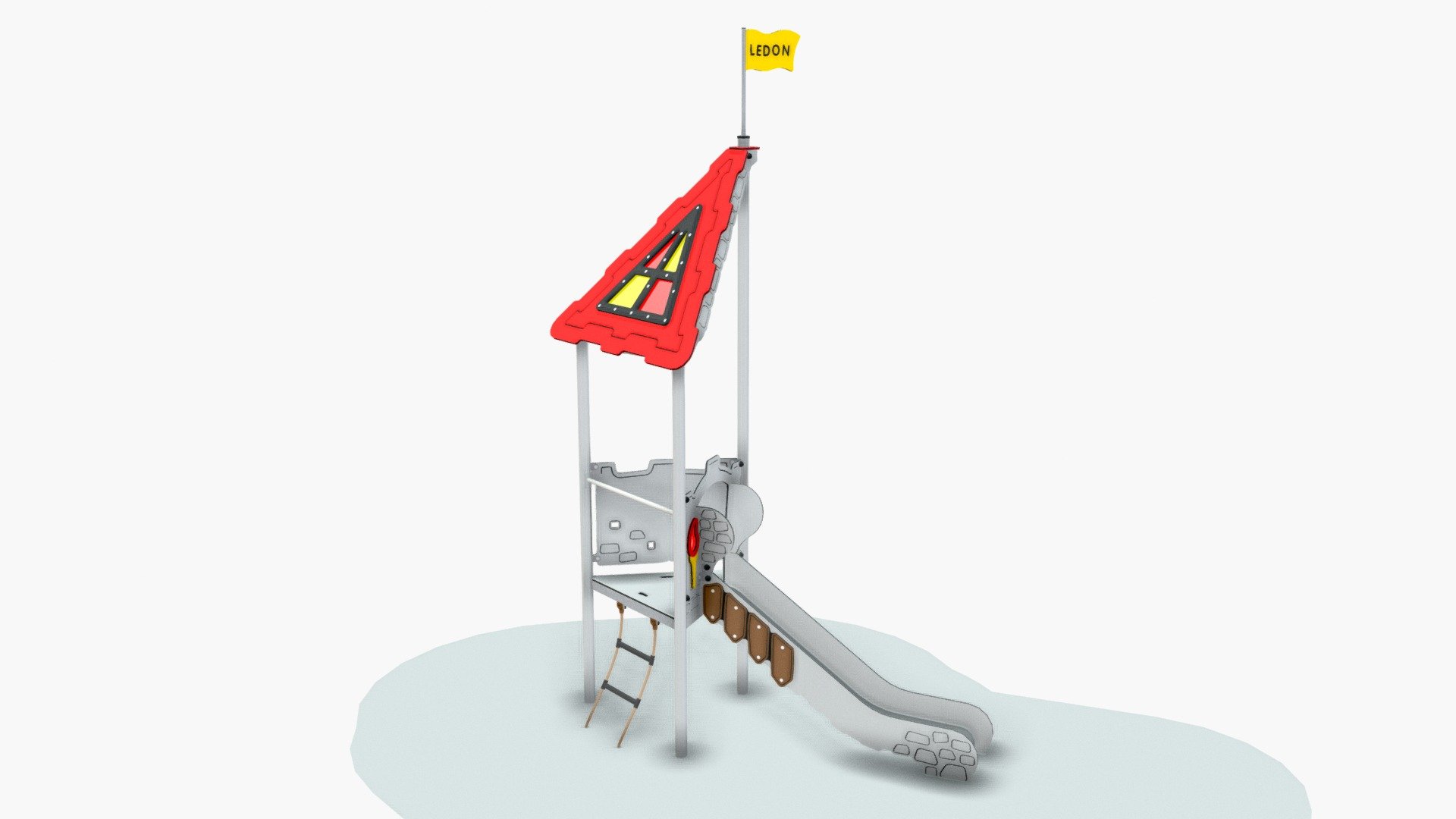 LEDON LC100 Lancelot — Sketchfab embed 3D viewer