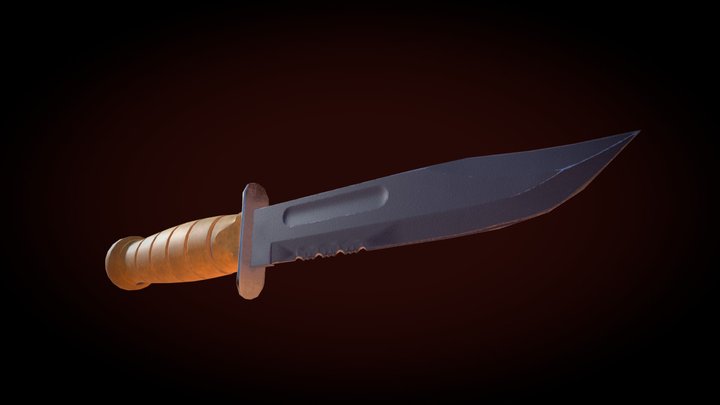 knife LP 3D Model