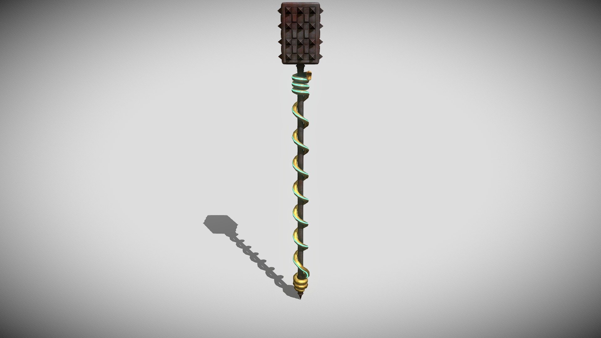 Mystic Mace - 3D model by Bruno (@bruno.alegria.lusofona) [1e56e7a ...