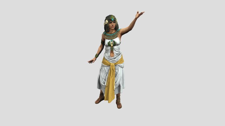 Goddess of the Nile 3D Model