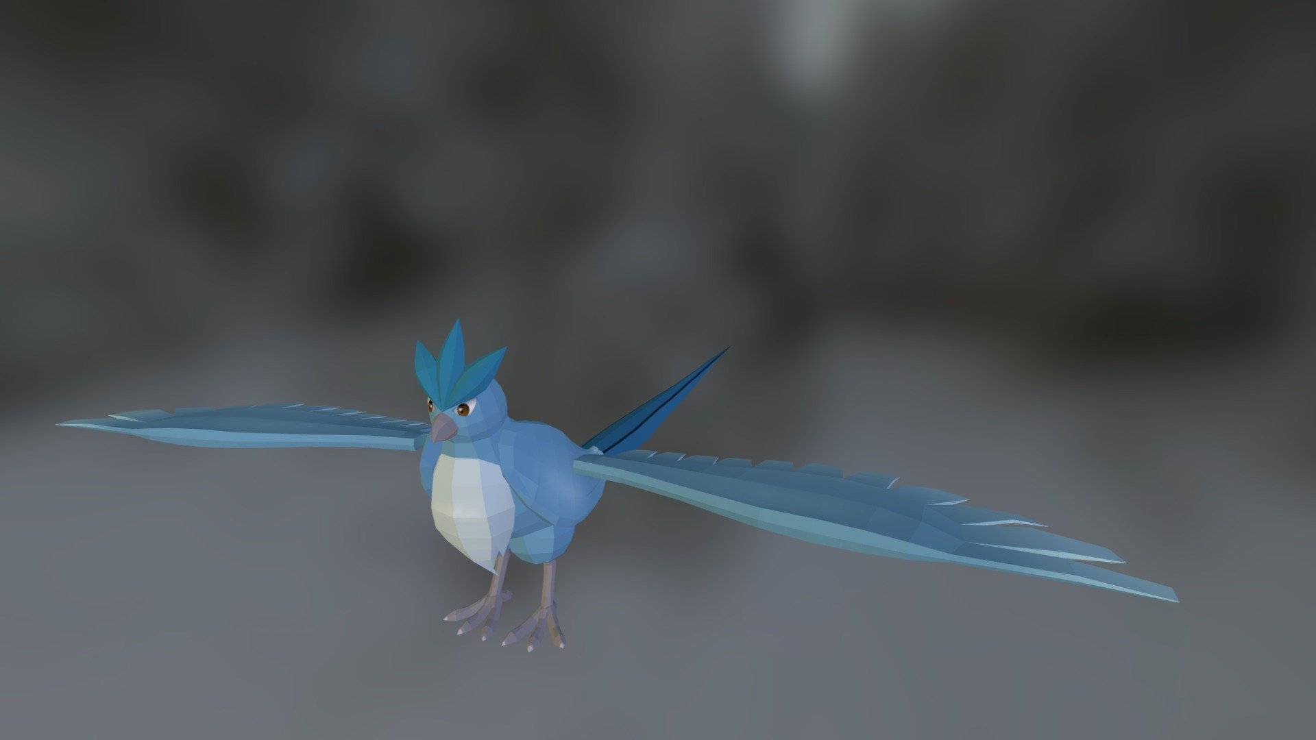 Articuno - 3D model by gilbert12888 [1e5899c] - Sketchfab