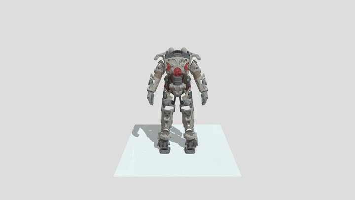 fallout-4-power-armor-frame-for-3d-print 3D Model