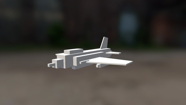 War Jet Plane 3D Model