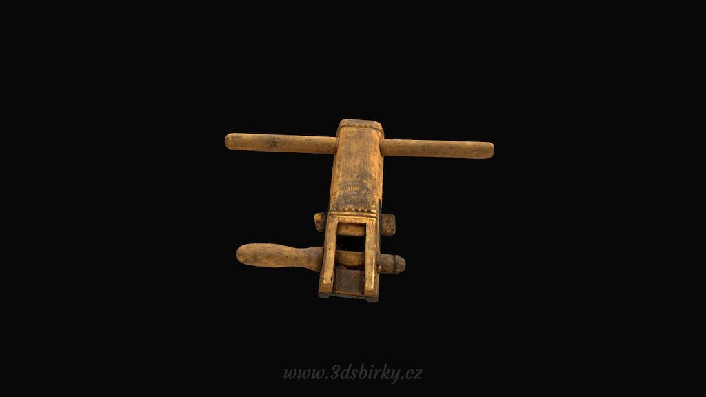 Hoblík na louče — Sketchfab embed 3D viewer