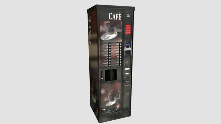 coffee vending machine 3D Model
