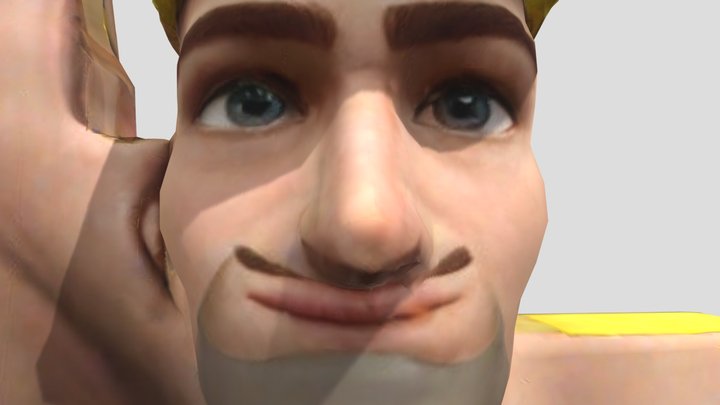 Builder at Work 3D Model