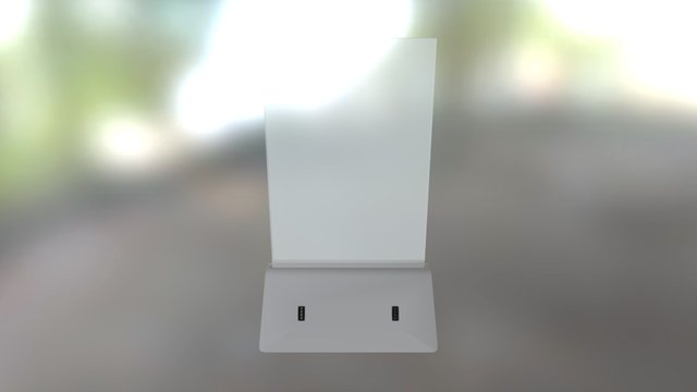 Powerbank Menu 3D Model