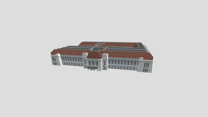 Bank Indonesia 3D 3D Model