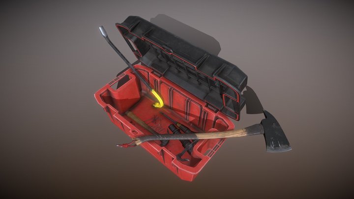 Complete Tool Pack – Realistic 3D Toolbox – Free 3D Model STL