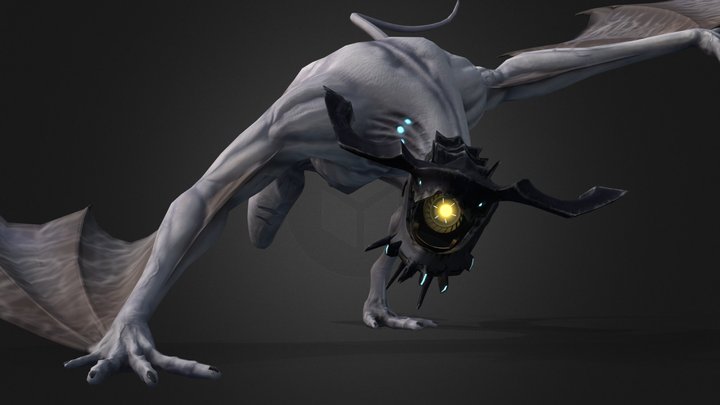 ArtStation Arthurian Challenge - Dragon 3D Model