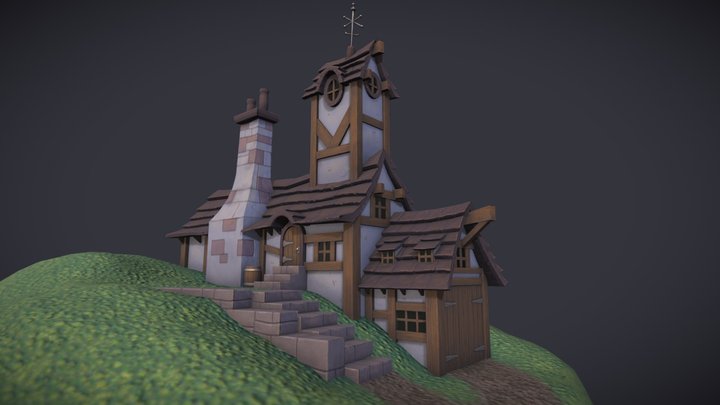 Wake's House 3D Model