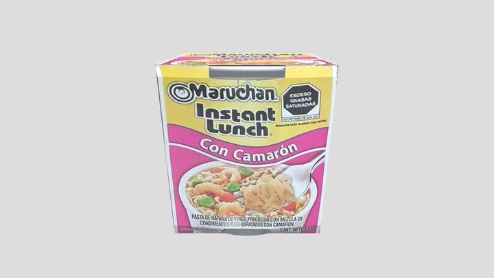 Maruchan_con_camaron 3D Model