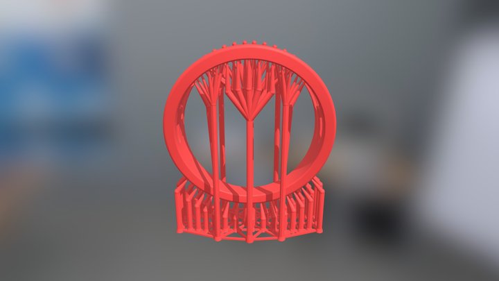 S Ring 3D Model