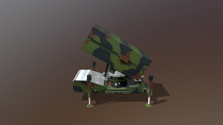 Nasams Air Defences Model 3D Model