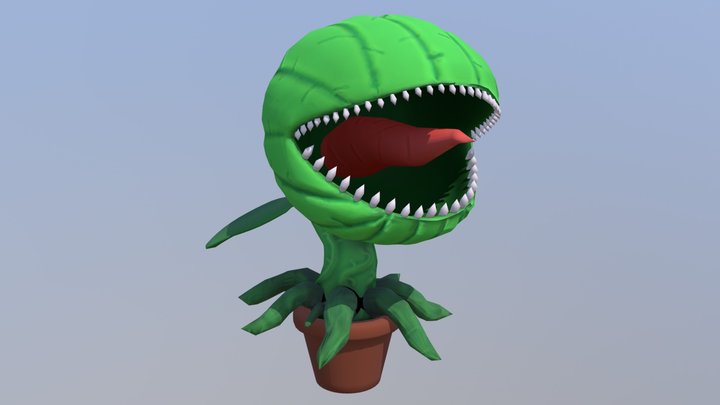 Monster Plant 3D Model
