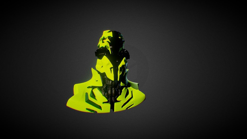 Rbotot Head 3d Coat
