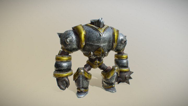 Golem 3D Model