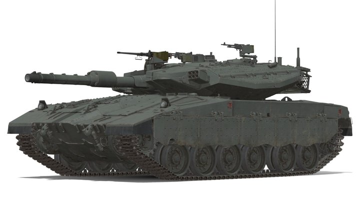 Merkava Mk.3D – Kostenloses 3D-Modell STL