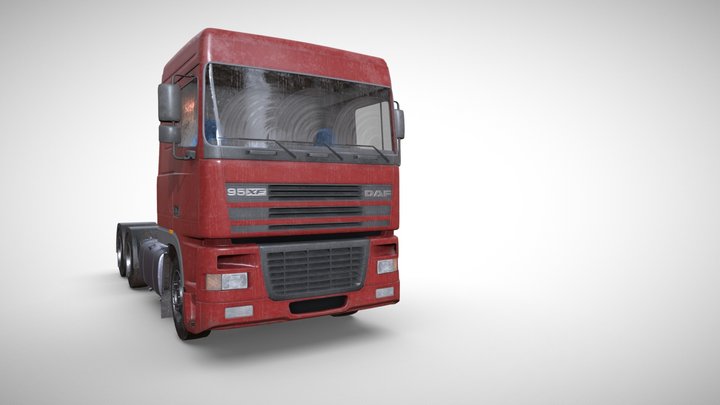 DAF XF 95 3D Model