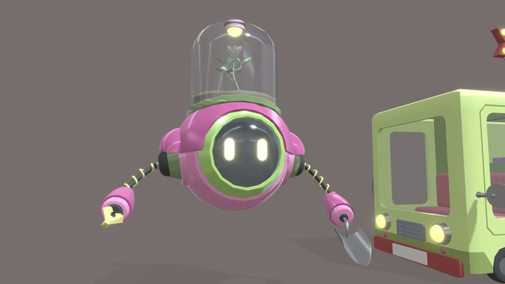 |HW5 XYZ| Painting 3D Model