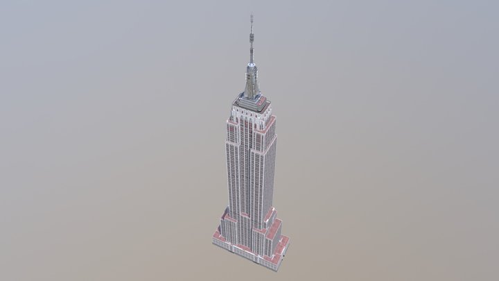 The Empire State Building 3D Model