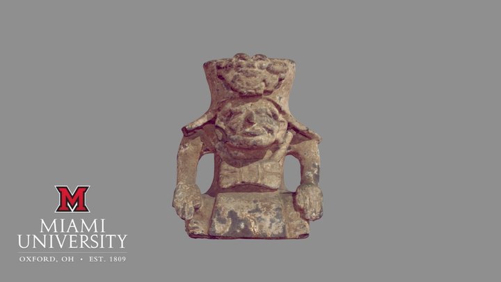 1-7504 Zapotec Urn 3D Model