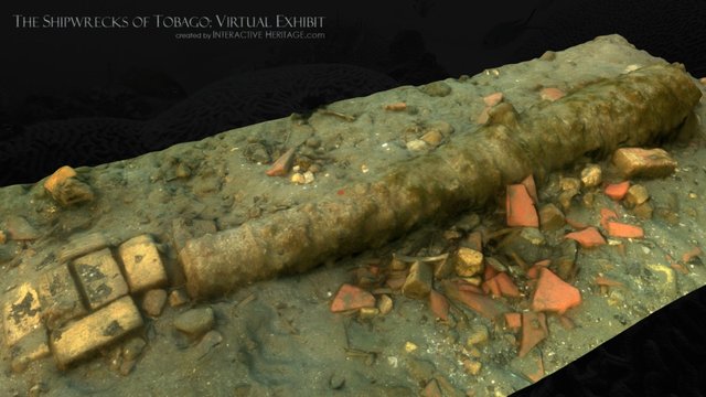 17th Century Dutch Cannon (TRB-2) 3D Model