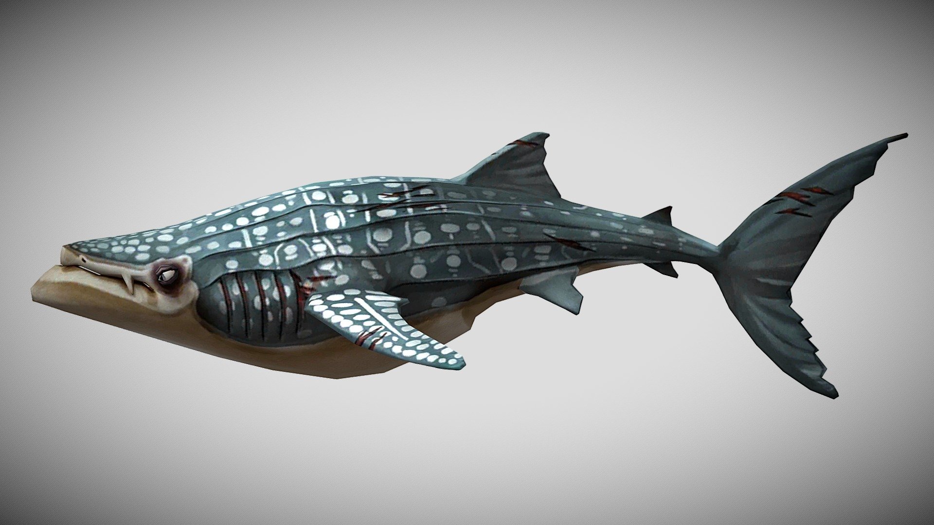 HSW Whale Shark (ENEMY) - Download Free 3D model by AllThingsSaurus ...