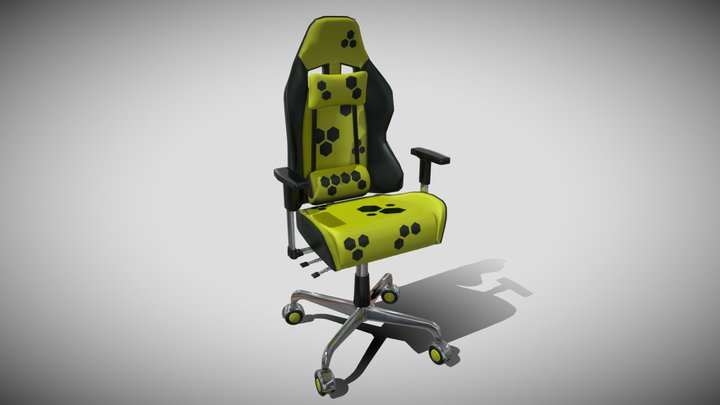 Silla Gamer | Gaming Chair – Free 3D Model STL