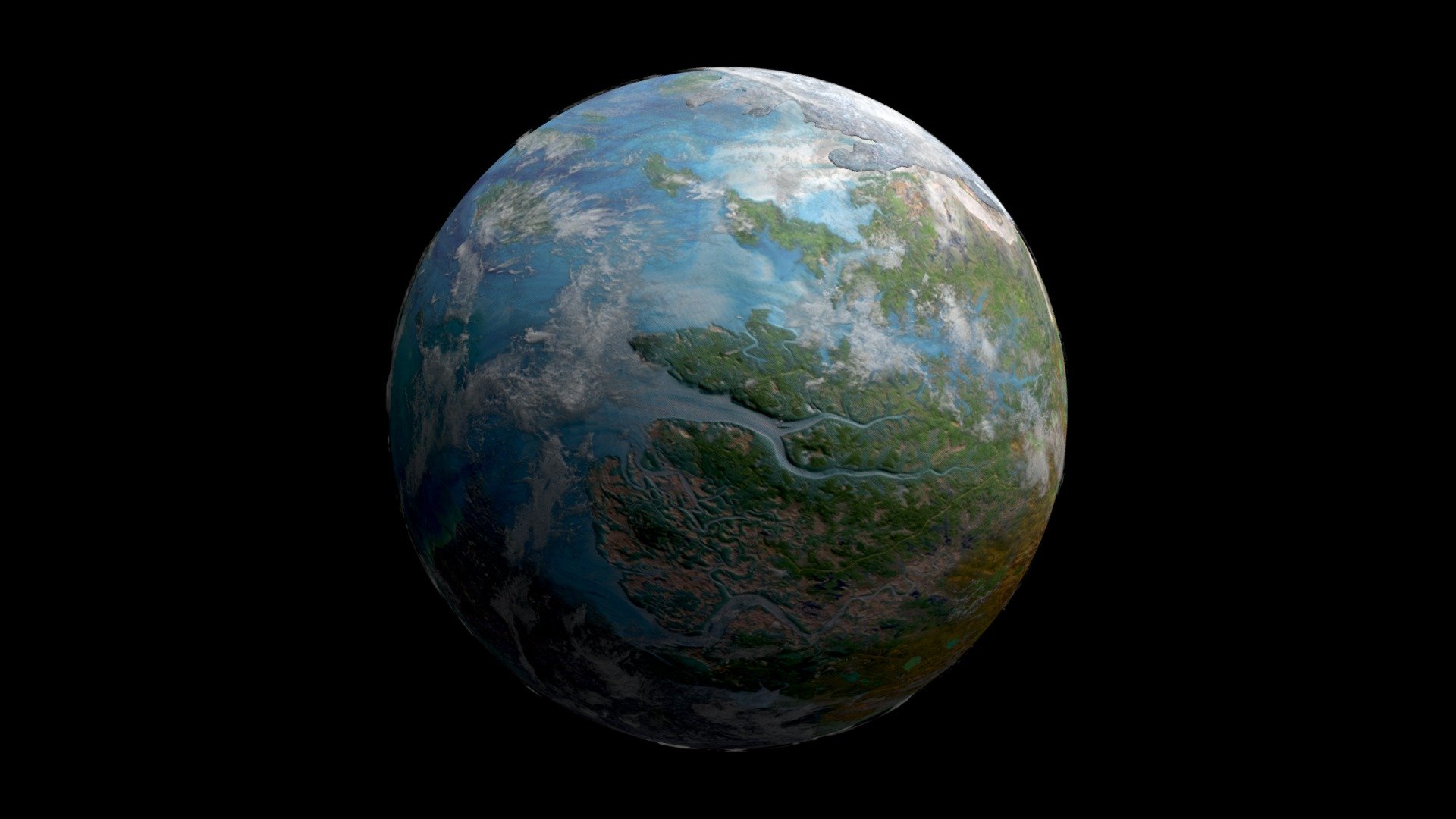 PBR Liquid Planet 2 - 8K Textures - Buy Royalty Free 3D model by ...