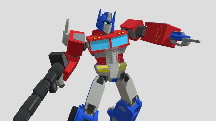 G1 Optimus Prime 3D Model
