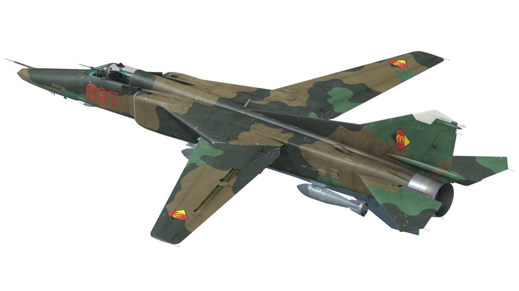 MiG-23BN Flogger with FAB-500M bombs