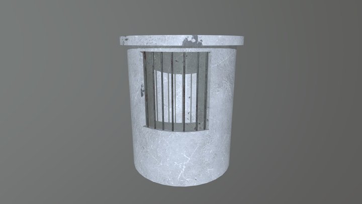Ventilation shaft bomb shelter 3D Model