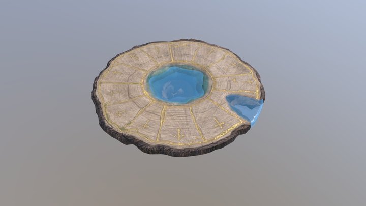 Arthur's Round Table 3D Model
