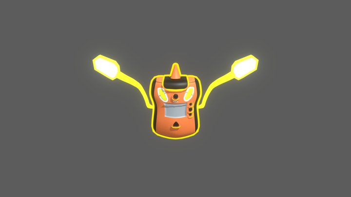 Rotom AED Form 3D Model