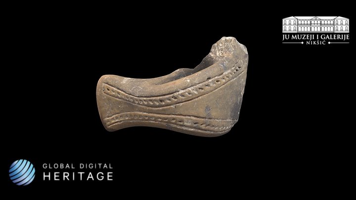 Ceramic handle, Nikšić (Montenegro)