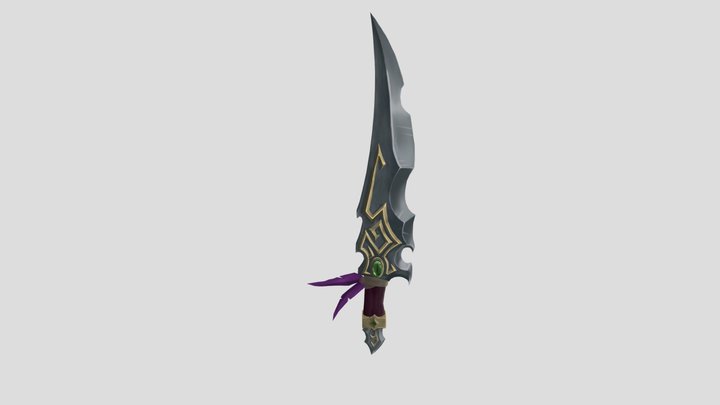 [Student work] Epic sword 3D Model