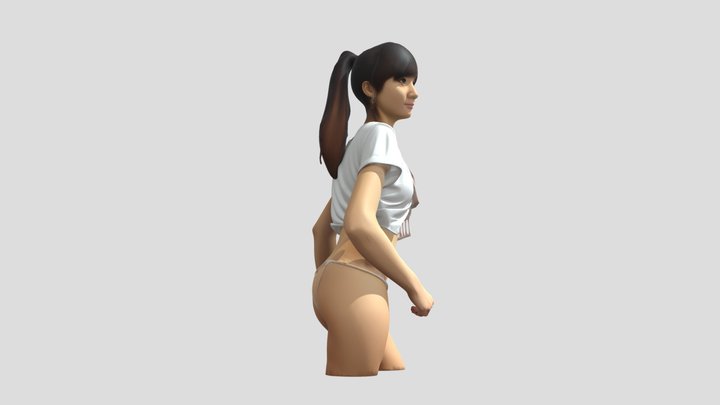 tina 1 3D Model