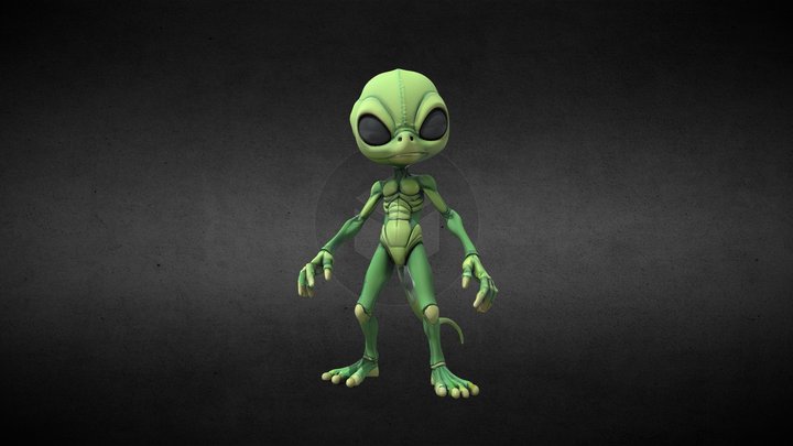 Alien 3D Model