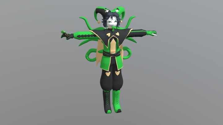 Harlequin – Modelo 3D gratuito STL