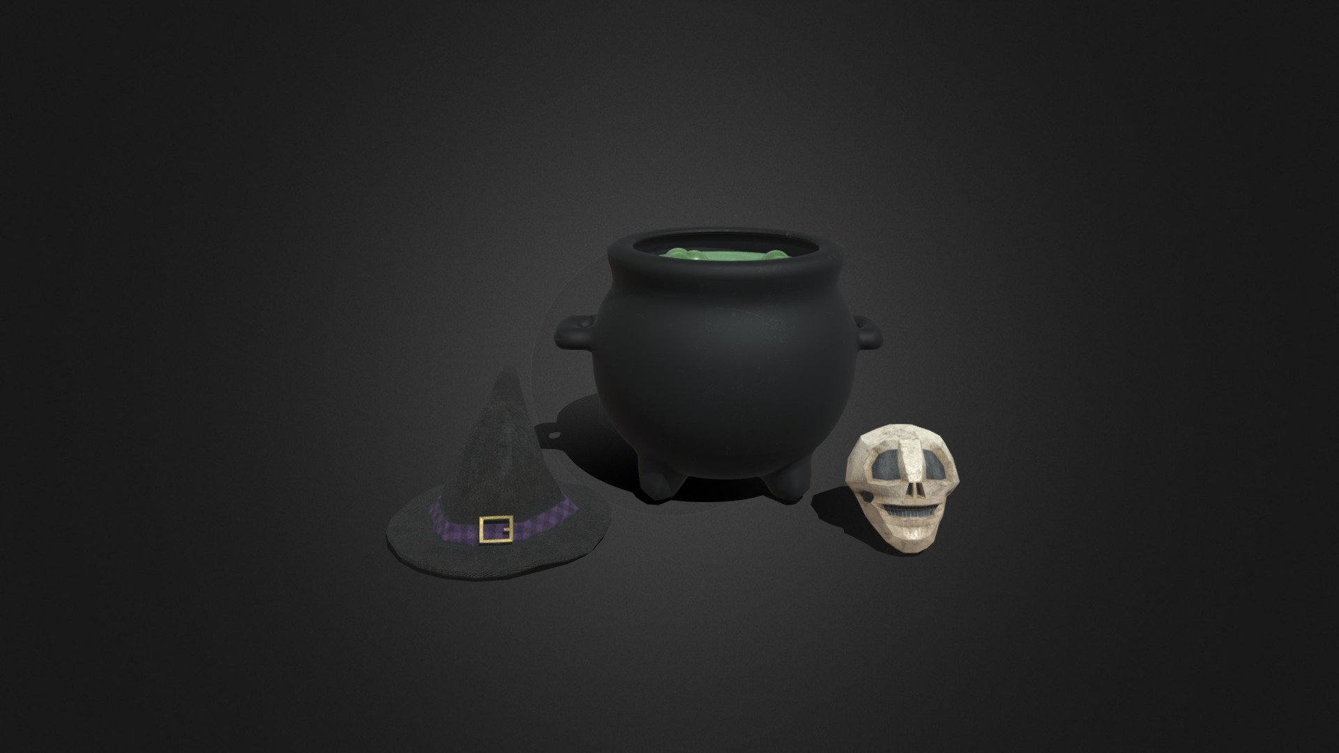 Witch Decor Prop Assets
